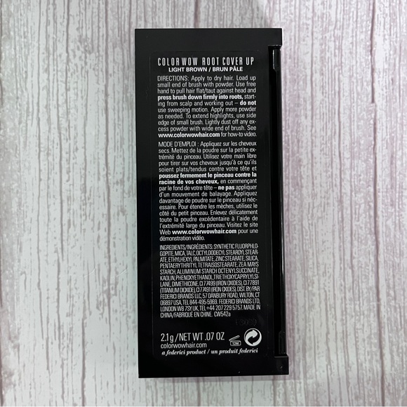 Color WOW Root Cover-Up Camouflage Roots Professional Powder Light Brown 2.1g - Picture 9 of 10